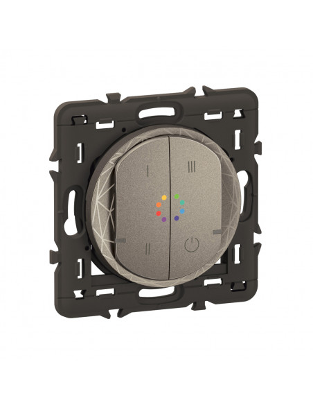 Commande sans fils ambiances couleurs Céliane with Netatmo Titanium LEGRAND CT0419