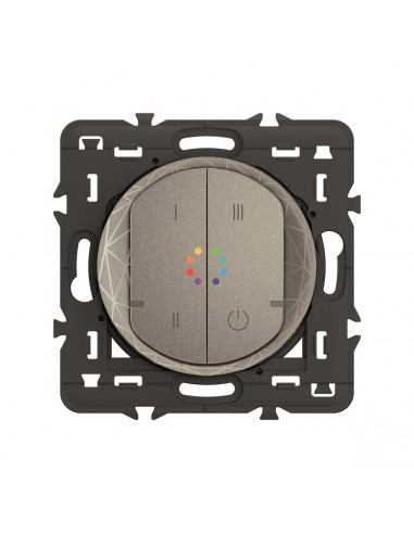 Commande sans fils ambiances couleurs Céliane with Netatmo Titanium LEGRAND CT0419