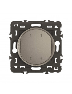 Commande 4 scénarios Self-e Céliane with Netatmo Titanium LEGRAND CT0424 2