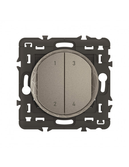 Commande 4 scénarios Self-e Céliane with Netatmo Titanium LEGRAND CT0424