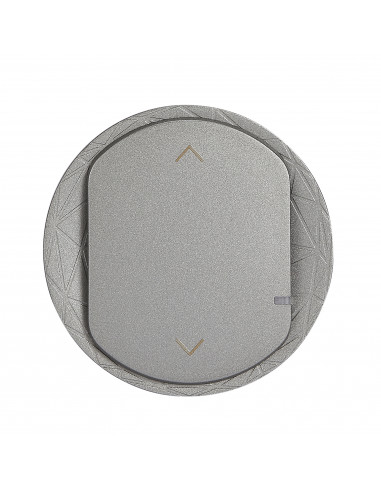 Enjoliveur interrupteur/commande volet roulants Céliane with Netatmo Titanium LEGRAND CT1431