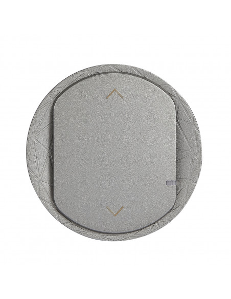 Enjoliveur interrupteur/commande volet roulants Céliane with Netatmo Titanium LEGRAND CT1431