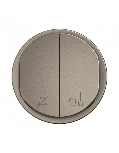 Enjoliveur commande Ne pas déranger/Faire la chambre Céliane Titanium LEGRAND CT3033