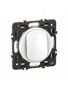 Interrupteur ou-va-et-vient Céliane 10AX enjoliveur Blanc et support LEGRAND CX0001