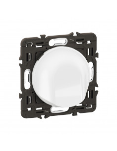Sortie de câble Céliane enjoliveur Blanc et support LEGRAND CX0181