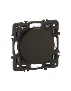 Obturateur Céliane Noir et support LEGRAND CZ0210