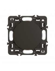 Obturateur Céliane Noir et support LEGRAND CZ0210 2