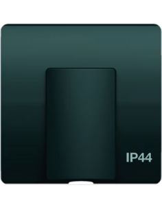 Sortie de câble IP44 anthracite HAGER WE154A 2