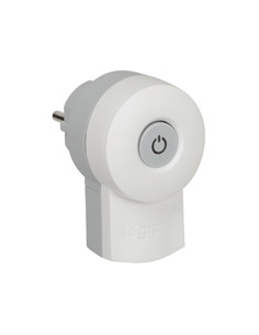 Fiche double fonction 2P+T 16A 250V avec interrupteur 16A LEGRAND 050409 2