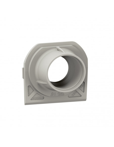 Embout presse-étoupe Plexo 1 entrée PG16 gris LEGRAND 069648L