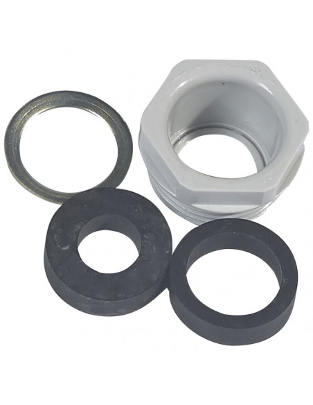 Embout presse-étoupe Plexo multi-câble PG16 gris LEGRAND 069653L