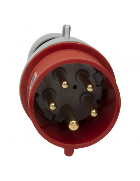 Fiche mobile droite P17 IP44 16A 380V à 415V~ 3P+N+T LEGRAND 555129