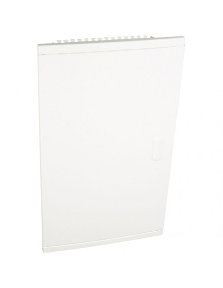 Coffret modulaire encastré 3 rangées 36+6 modules avec porte isolante galbée blanche LEGRAND 001513