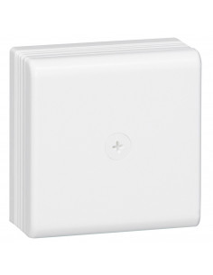 Boîte de dérivation saillie 75x75x35mm pour moulure DLPlus blanc LEGRAND 030316