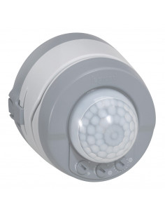 Détecteur de mouvements étanche 3 fils ECO1 Plexo complet IP55 saillie gris LEGRAND 069740