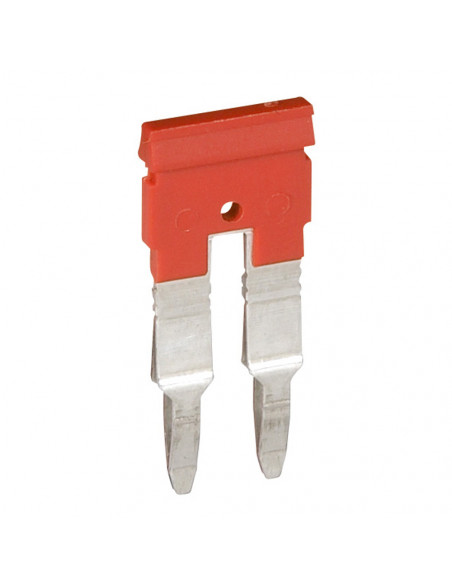 Peigne pour 2 blocs de jonction à vis ou ressort viking 3 pas 5mm rouge LEGRAND 037502