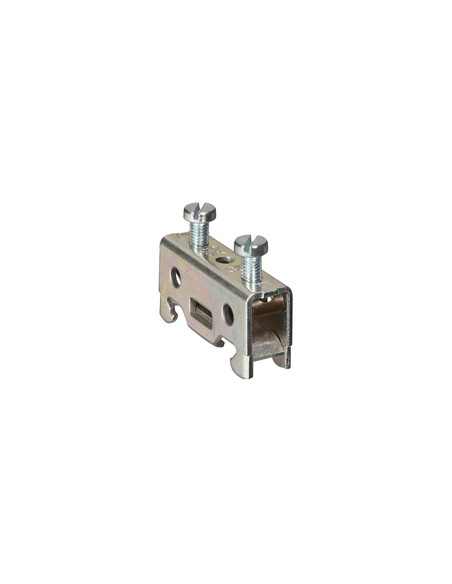 Bloc de jonction pour conducteur de protection à vis viking 3 avec 1 jonction bloc nu section 35mm² pas 15mm LEGRAND 037176