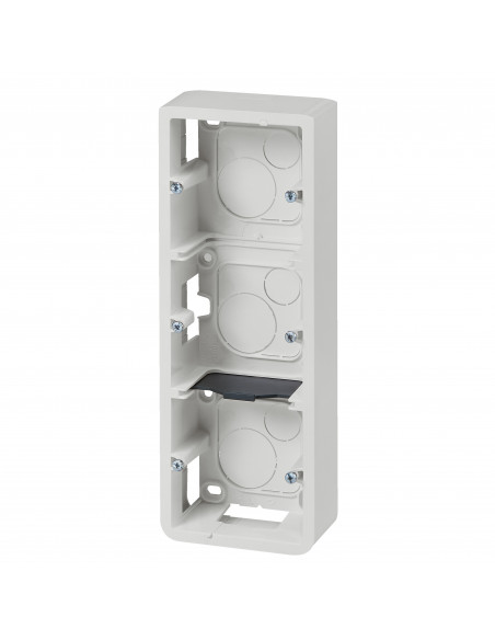 Cadre saillie profondeur 40mm Mosaic pour 3x2 modules vertical et support référence 080253 LEGRAND 080283