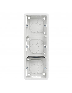 Cadre saillie profondeur 40mm Mosaic pour 3x2 modules vertical et support référence 080253 LEGRAND 080283 2