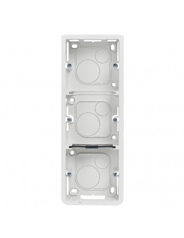 Cadre saillie profondeur 40mm Mosaic pour 3x2 modules vertical et support référence 080253 LEGRAND 080283