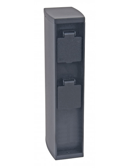BORNE 2 PRISES IP44 + CX IP68  ARIC 51598