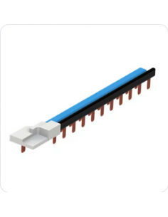 Peigne Interrupteur-Différentiel à vis SN201 (N+P+CAPOT) 13 Modules SKS0257 ABB 190160 2