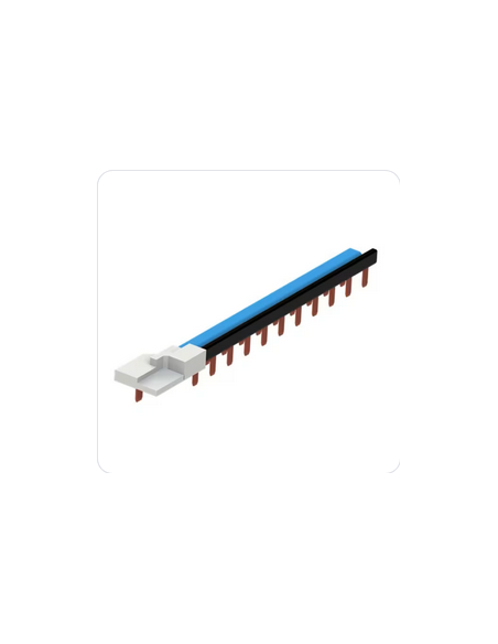 Peigne Interrupteur-Différentiel à vis SN201 (N+P+CAPOT) 13 Modules SKS0257 ABB 190160