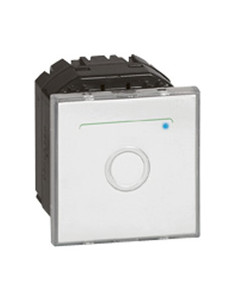 Interrupteur avec neutre à commande tactile Mosaic 2 modules blanc antimicrobien LEGRAND 078709 2