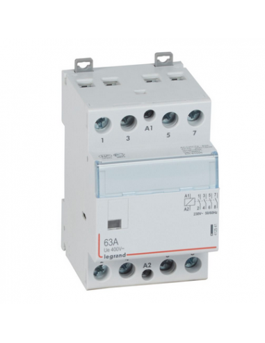 Contacteur de puissance CX3 230v 4 Pôles 63A LEGRAND 412541