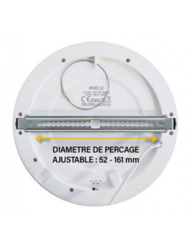 Plafonnier encastrable ou saillie...
