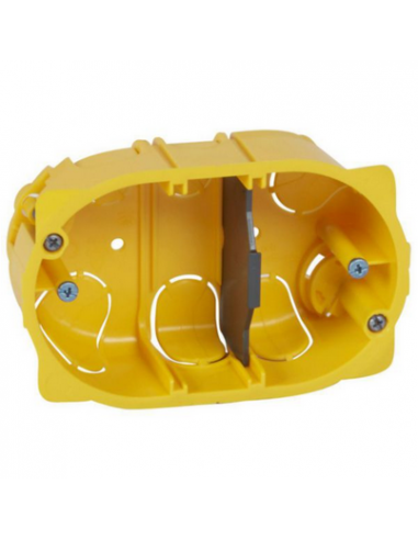 Boîte Cloison séche 3 Modules Profondeur 40mm LEGRAND 080049