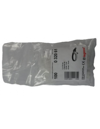 100 Colliers Colring avec identification 2,4X95mm incolores LEGRAND 032061