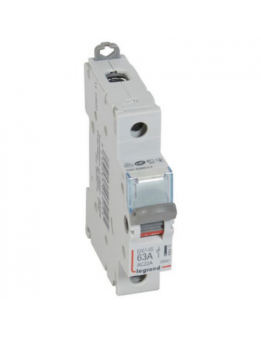 Interrupteur-sectionneur DX³-IS 1 Pôle 250V 63A 1 module LEGRAND 406412