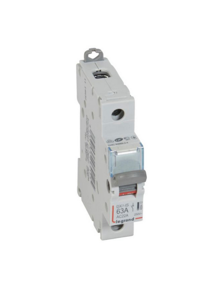 Interrupteur-sectionneur DX³-IS 1 Pôle 250V 63A 1 module LEGRAND 406412