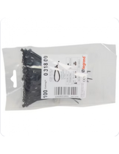 100 Colring Noir 2,4mmX95mm LEGRAND 031800 2