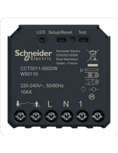 Wiser micromodule encastré zigbee pour interrupteur lumineux SCHNEIDER CCT5011-0002W
