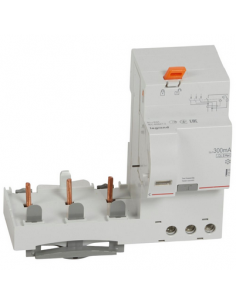Bloc différentiel adaptable à vis DX³ pour disjoncteur 1,5 module par pôle 3 Pôles 400V~ 63A type F 300mA LEGRAND 410608 2