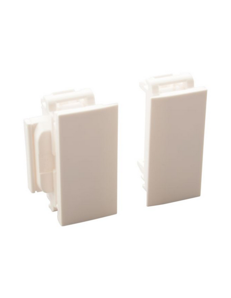 Accessoire Soluclip pour montage Mosaic sur goulotte Mosaic à clippage direct blanc LEGRAND 075690