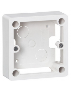 Cadre saillie 1 poste pour socle et sortie de câbles 100x100x36mm LEGRAND 055849