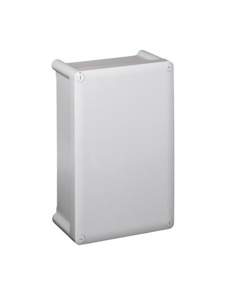 Boîtier industriel plastique IP55 IK07 360x270x124mm avec couvercle opaque RAL7035 LEGRAND 035990