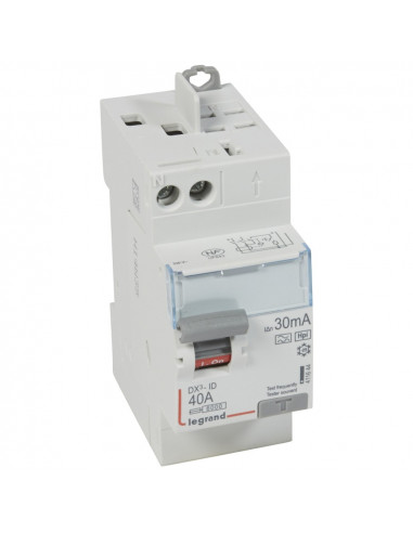 DX3-ID 2P 40A HPI 30MA TGA LEGRAND 411644
