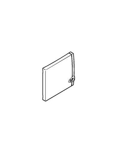 Porte IP40 IK07 pour coffret capacité mini 8 à 9 modules blanc RAL9003 LEGRAND 001328