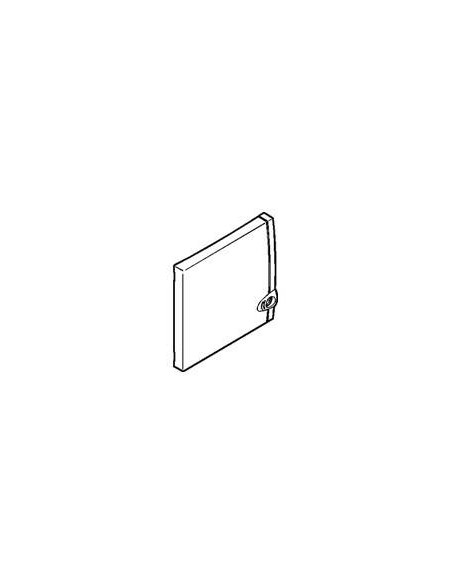 Porte IP40 IK07 pour coffret capacité mini 8 à 9 modules blanc RAL9003 LEGRAND 001328