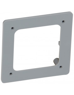 Support d'installation pour fixation appareillage étanche Plexo sur coffret à partir de 2 rangées LEGRAND 001971 2
