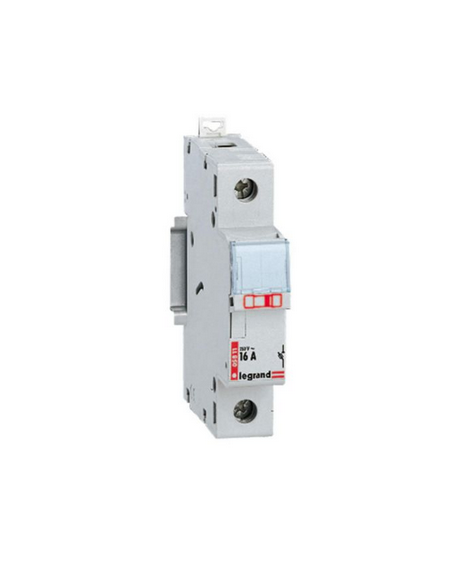 Coupe-circuit 1 Pôle pour cartouche cylindrique domestique 16A LEGRAND 005811