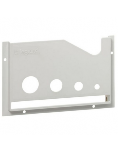 Pochette ouverte autocollante pour plans largeur 260mm et hauteur 165mm RAL7035 LEGRAND 036581 2