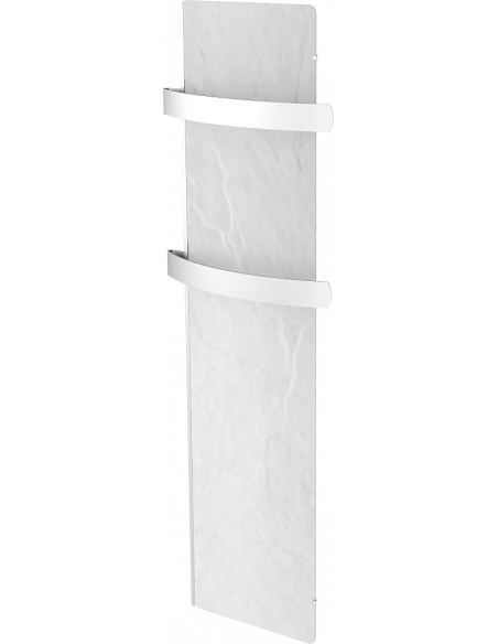 Sèche-serviettes rayonnant SLIM 2.0 S-SERVIETTES 500W NATURA BLANC 100X25CM VALDEROMA 19500TL