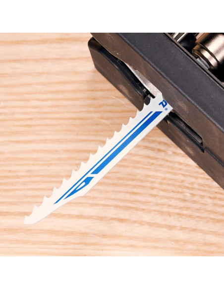 Lame S-EXPRESS pour bois (5 à 50 mm), métal (3 à 8 mm) et alu (3 à 35 mm) 5 Pièces MAKITA B-06482
