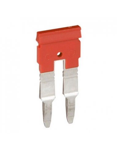 Peigne pour 2 blocs de jonction à vis ou ressort viking 3 pas 6mm rouge LEGRAND 037505