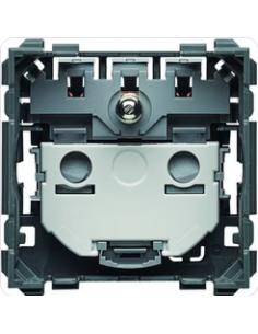 Prise de courant affleurante 2P+T HAGER WXF106 2